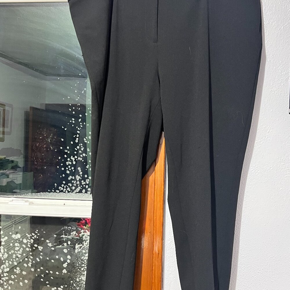 Calvin Klein Black Polyester Spandex dress pants